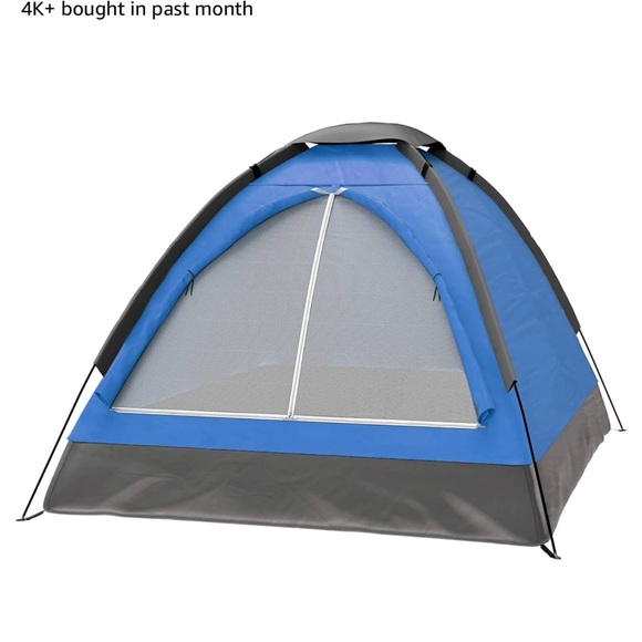 2-Person Dome Tent – Easy Set Up Shelter with Rain Fly and Carry Bag for Camping - Picture 1 of 6